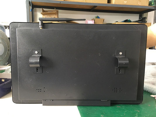 17'' Bus LCD LED Advertising Monitor Video Signage Display With Mounting Bracket 9V-36V