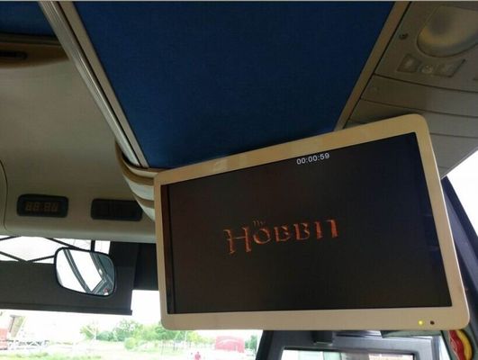 24 Inch Bus LCD TV For Advertising Video Display Signage Monitor With 4G Android OS