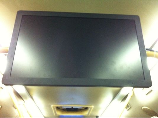 21.5 Inch Vehicle Bus LCD Monitor Advertising Video Display With Mounting Bracket 6V To 36V