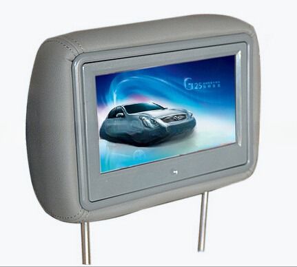 7 Inch Cab Taxi 4G Wifi LCD AD Display Headrest With Android OS And CMS