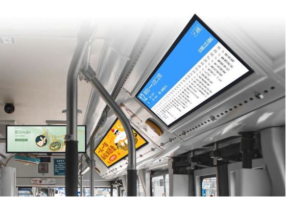 Metal Shockproof Frame 25 Inch 25.4 Inch Bar LCD Screen Bus LCD Monitor