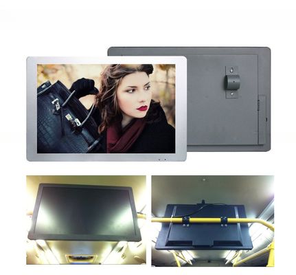 24 Inch LCD Bus Monitor With VGA HDMI AV Input Ports And Mounting Bracket