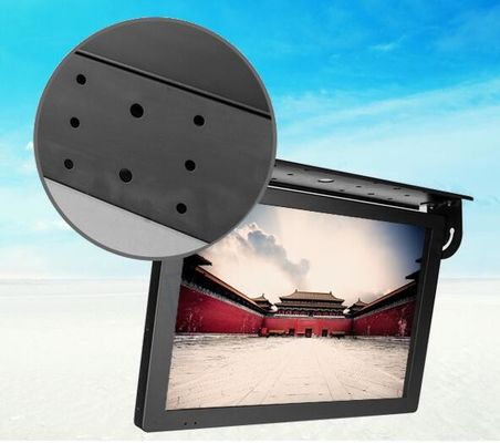 19 Inch Bus LCD LED Display Screen With Built-In AD Signage Multimedia Player Support VGA AV HDMI