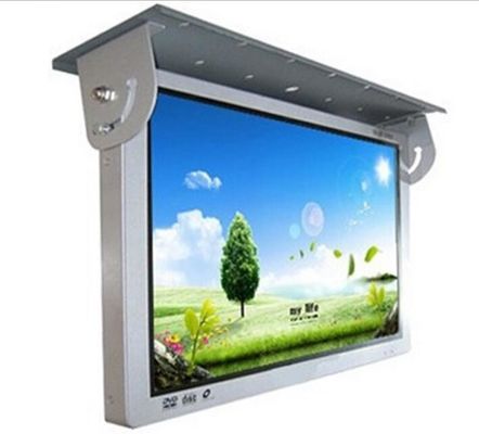 19 Inch Bus LCD LED Display Screen With Built-In AD Signage Multimedia Player Support VGA AV HDMI