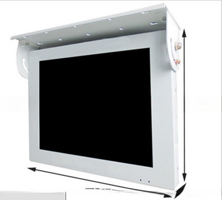 Metal Frame Anti Shake 19 Inch Coach Metro Bus Wireless 4G Advertising LCD Monitor