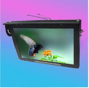 27 Inch LCD Bus Monitor Digital Loop Video AD Player TV With VGA HDMI AV Input Including Bracket
