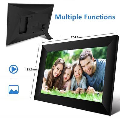 Vphoto APP 10.1" inch LCD LED touchscreen WIFI digital photo frame cloud photo video frame loop display for NFT advertising