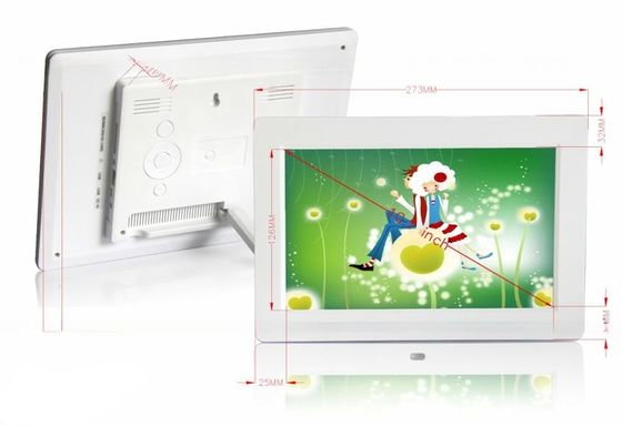 10.1" inch LCD Video advertising frame with SD USB ports with IR body sensor for retail store