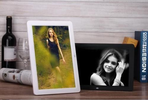 retail AD display 12 Inch TFT LCD loop video screen with SD USB reader media player function