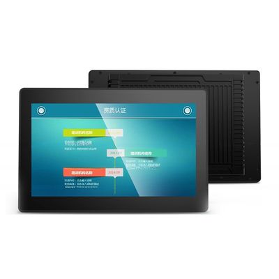 Aluminium 43 Inch Seamless Touch Panel PC Windows Embedded AC 100-240V