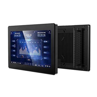27 Inch Fanless Industrial Panel Embedded Touch Screen PC 12V/24V DC Input