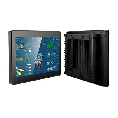 Aluminum Case 10.4 Inch Windows Embedded Touch Screen PC For Smart Terminal Cabinet