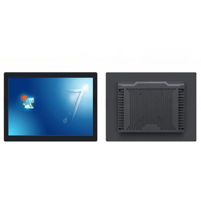High Brightness 18.5 Inch Embedded Industrial Capacitive Touch Monitor All In One PC