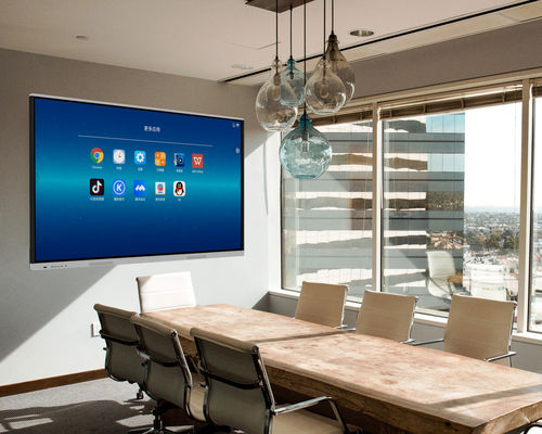 75 Inch All-In-One Interactive Flat Panel For Digital Poster Display