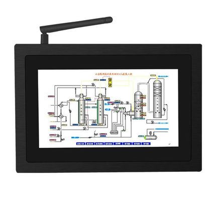 12 Inch Industrial All In One Touch Screen Computer Sheet Metal Frame High Brightness