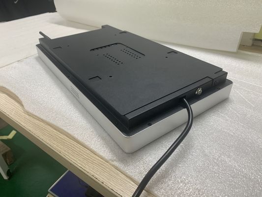 15.6 Inch Industrial Android Tablet Touch Screen Computer Kiosk With Webcam RFID IC Reader QR Scanner