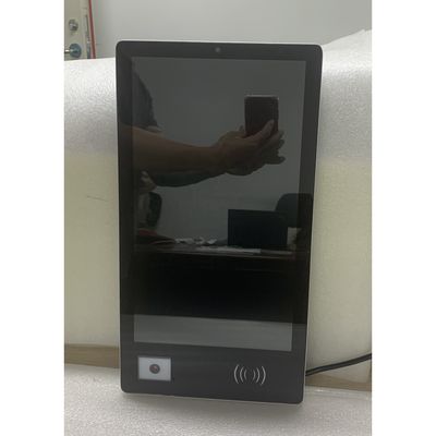 15.6 Inch Industrial Android Tablet Touch Screen Computer Kiosk With Webcam RFID IC Reader QR Scanner
