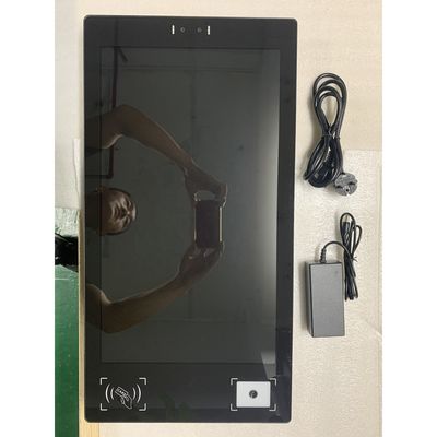 Self Service Terminal 21.5 Inch Industrial Touchscreen Panel PC With Binocular Camera RFID NFC Reader QR Scanner