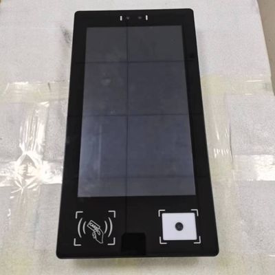 Self Service Terminal 21.5 Inch Industrial Touchscreen Panel PC With Binocular Camera RFID NFC Reader QR Scanner