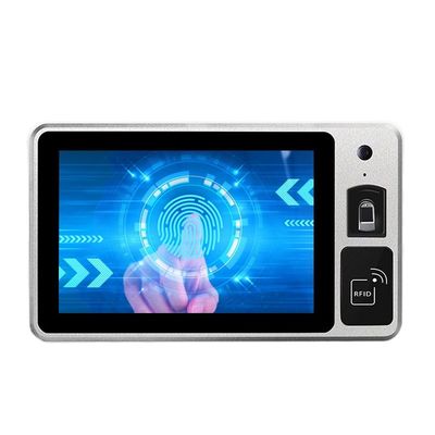 10.1 Inch Embedded Touchscreen Computer Station With Webcam RFID NFC Reader Microphone Fingerprint Reader