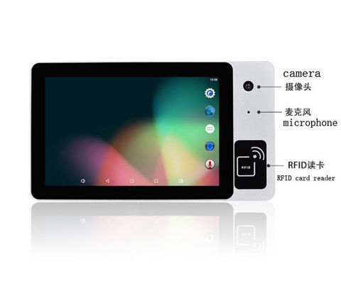 Wall Rugged 10.1 Inch IPS Touch Screen Panel PC All In One Windows Linux Tablet With Camera RFID NFC Reader