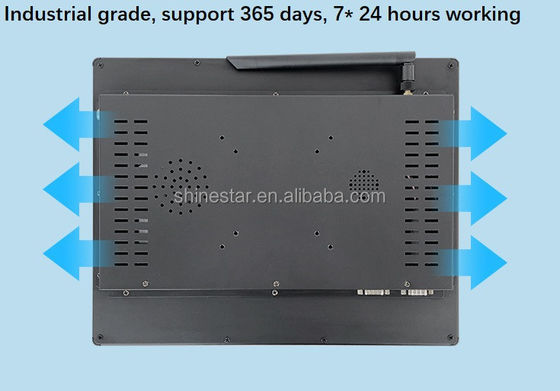 19 Inch All In One Computers Embedded Touch Screen PC For Automation With 4RJ45 6USB
