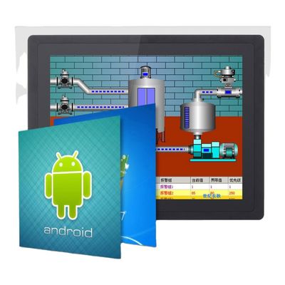 18.5 Inch Android Industrial Panel PC Manufacturers With RS232 RS485 GPIO For Self Service Terminal