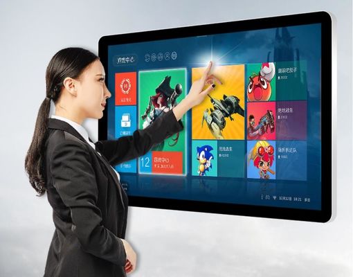 Rugged 55 Fanless Large All In One Touch Screen Panel PC Monoblock PC