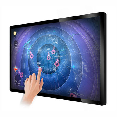 Metal Rugged 43 Inch PC All In One Computers Touch Screen For Self Service Terminal