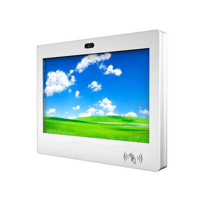 High Brightness 18.5 Inch Touch Screen Panel PC Fanless Computer With RFID NFC Reader And Camera