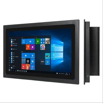 Rugged 21.5 Inch Wall Mountable Touch Screen All In One Computer 350cd/m2