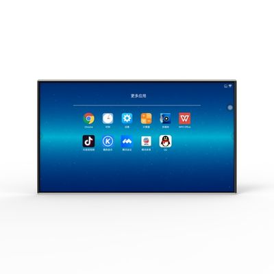 4K UHD 55 Inch Wall Wifi 4G Network Electronic Interactive Whiteboard