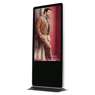 Floor Stand 55 Inch LCD Screen Android Monitor For Digital AD Signage Display
