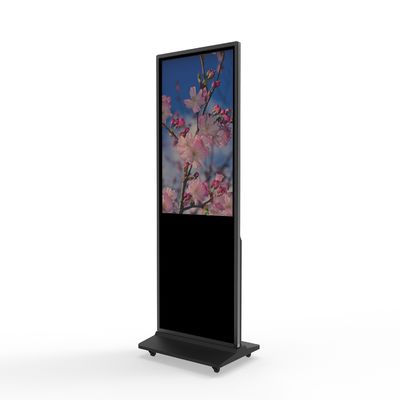 Android Or Windows OS 43 Inch LCD Vertical Display Screen Infrared Touchscreen