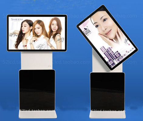 49 Inch 4G WIFI Stand Alone Interactive Stand Lcd Display With Rotatable Screen
