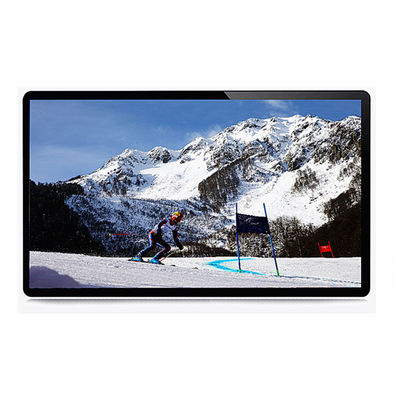 24 Inch Video Panels Wall Mounted Advertising Display With VGA HDMI USB Port Input