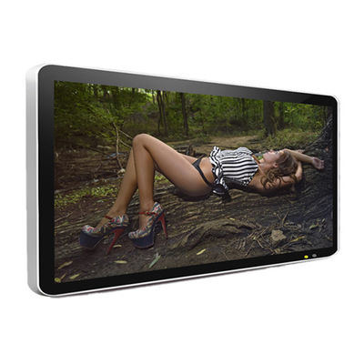 24 Inch Video Panels Wall Mounted Advertising Display With VGA HDMI USB Port Input