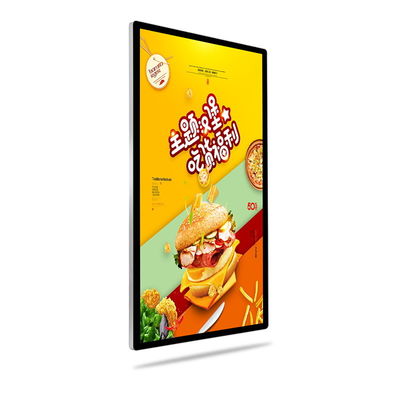 27 Inch Wall Mounted Advertising Display Digital Signage LCD Advertising Display