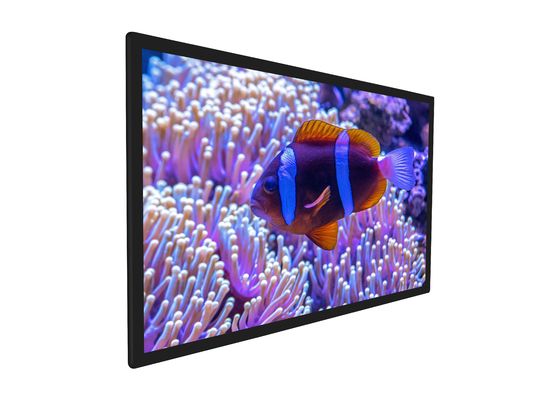 55 Inch LCD LED TFT Wall Mounted Advertising Screen 1080P Resolution
