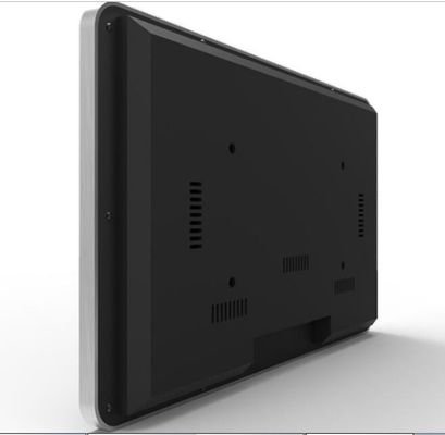 High Brightness 75 Inch LCD Video Wall Mounted Advertising Display With Speakers