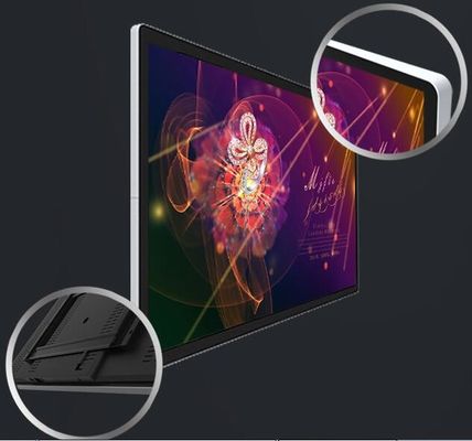 86 Inch Wall Mounted Advertising Display Support Horizontal And Vertical Display