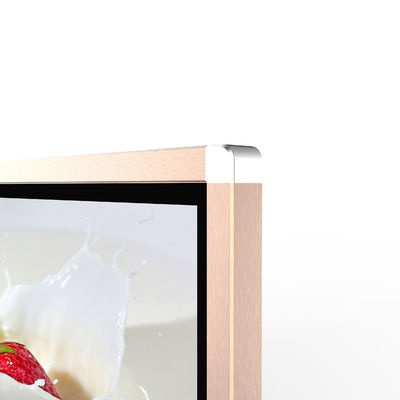 55 Inch Infrared Touch Screen Wall Mounted Advertising Screen 1080P Resolution