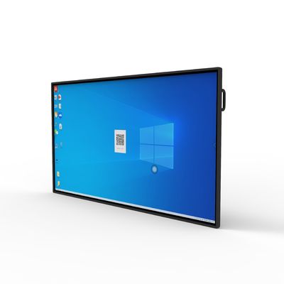UHD 4K 75 Inch Infrared Touch Screen LCD LED Wall Mounted Advertising Display
