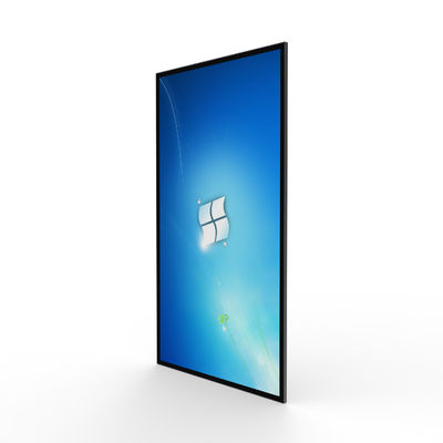 UHD 4K 75 Inch Infrared Touch Screen LCD LED Wall Mounted Advertising Display