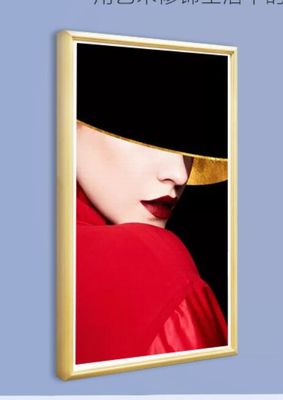 UHD 55 Inch Wood Frame LCD LED Advertising Signage Display WIFI Android Monitor