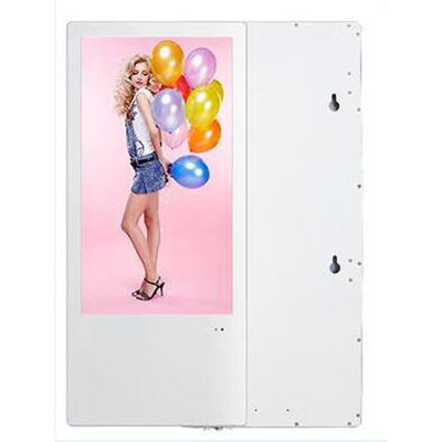 Wall Mounted 24 Inch AD Signage Display Super Slim LCD WIFI Network Android Monitor