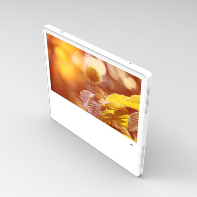 Super Slim 15.6 Inch Wall Mounted Advertising Display With Split Display Funtion
