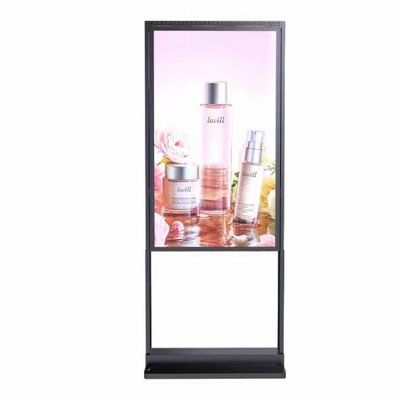 UHD 4K 55 Inch Double-Sided Free Standing Window LCD Advertising Display