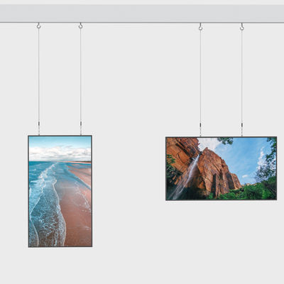 65 Inch Sunlight Readable High Brightness LCD Advertising Digital Signage Facing Window