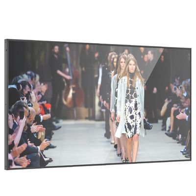 49 Inch 9.5mm Bezel LCD Advertising Display Facing Window High Brightness 2500nits